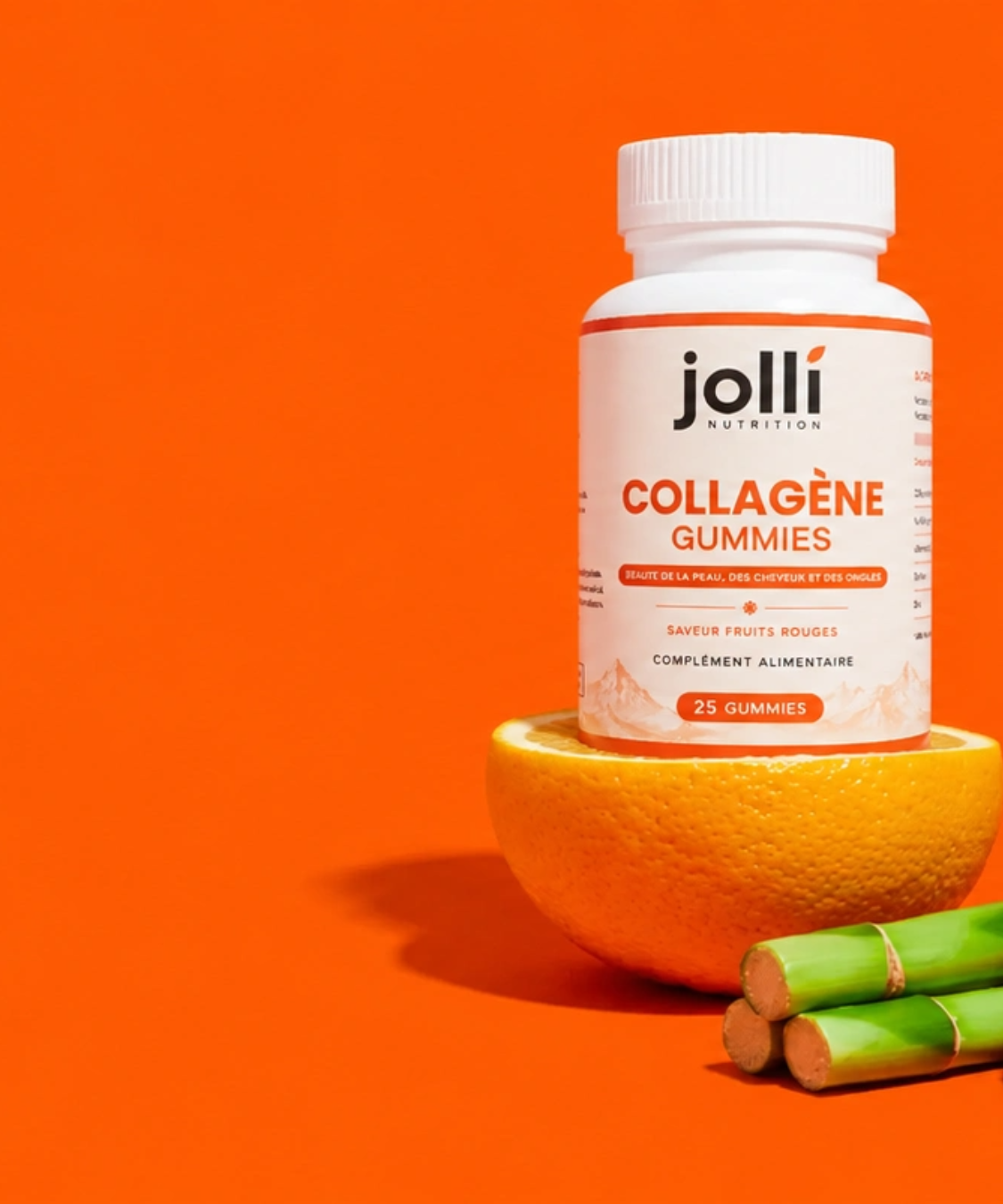 Jolli Collagène Gummies – Éclat, Fermeté & Anti-Âge