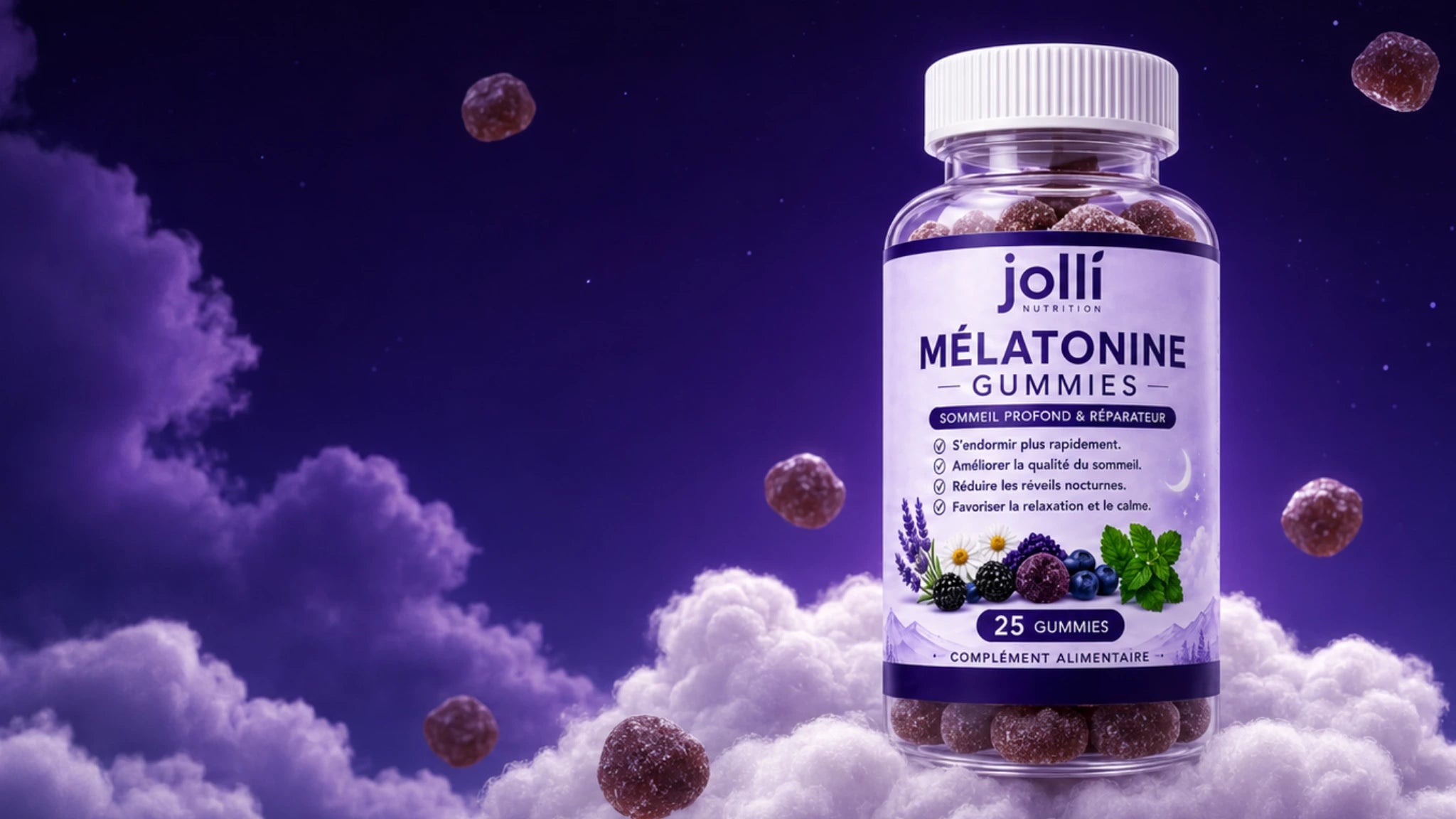 Jolli Mélatonine Gummies